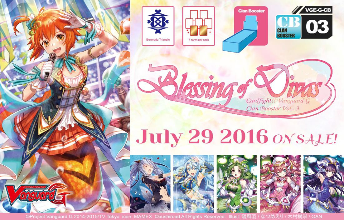 Blessing Of Divas Clan Booster Box